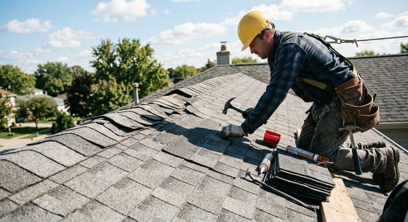 Our team working on Roofing Service projects in South Burlington, VT
