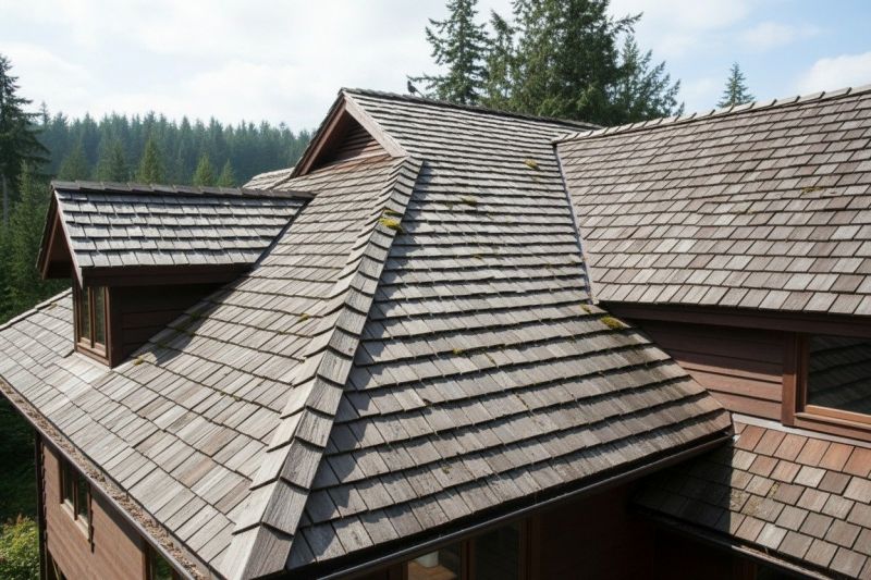 Cedar Roof Replacement in Essex Junction, VT