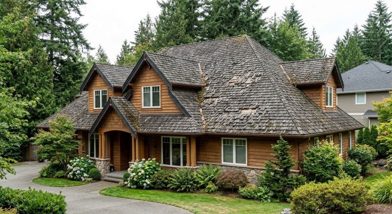 Cedar Roof Replacement in Vergennes, VT