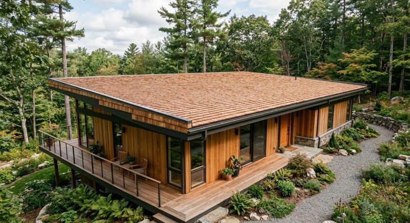 Cedar Shake Roof Construction in Chittenden County, VT
