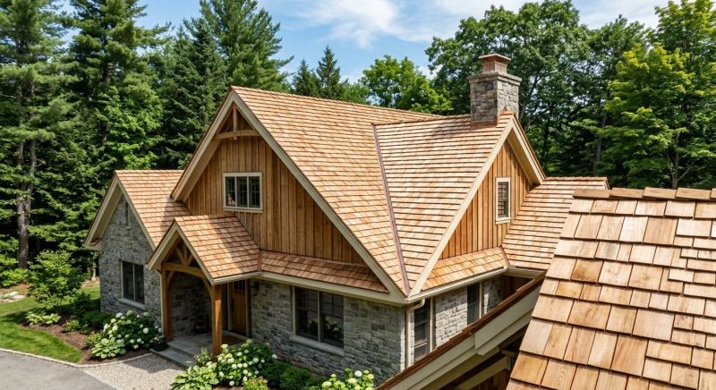 Cedar Shake Roof Construction in Willsboro, NY
