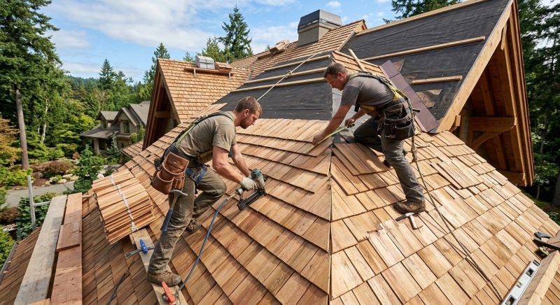 Cedar Shake Roof Construction in Willsboro, NY