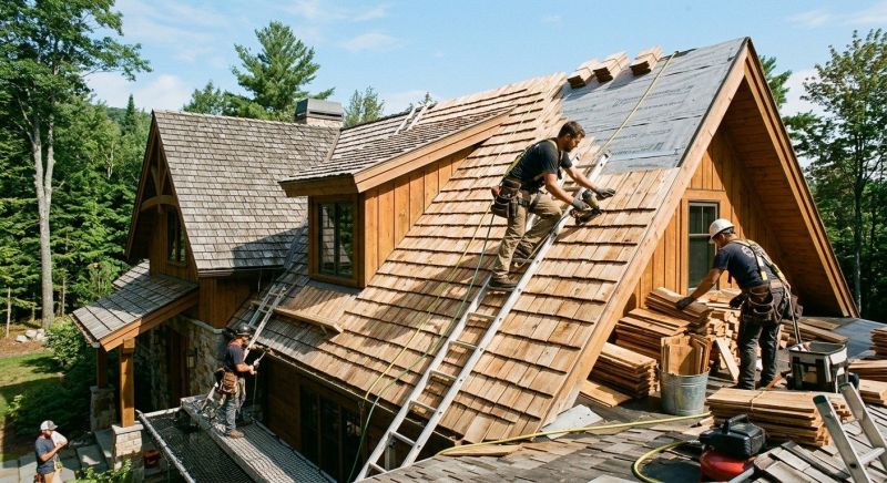 Cedar Shingles Replacement in Plattsburgh, NY