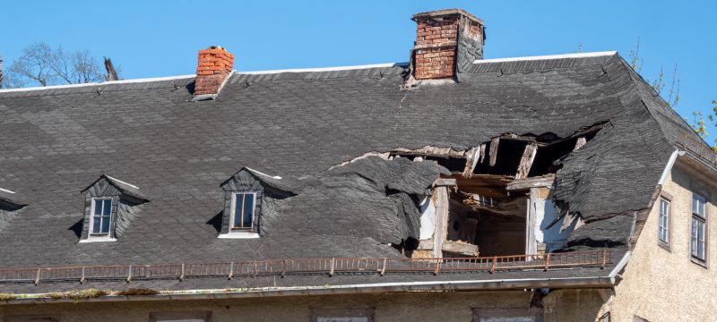Damaged Roof Replacement in Grand Isle, VT