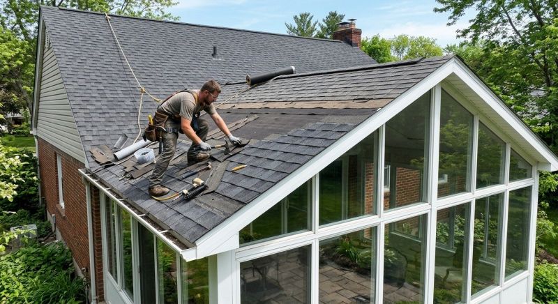 Damaged Roof Replacement in Plattsburgh, NY