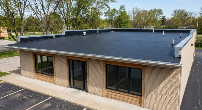 Flat Roof Construction in South Burlington, VT