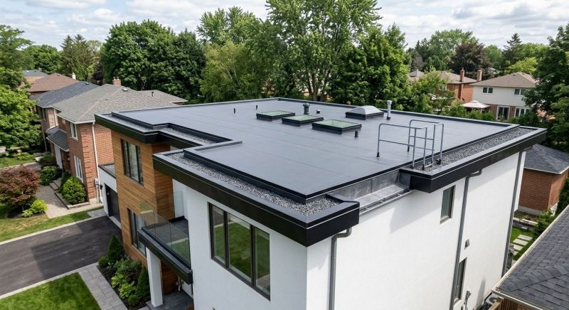 Flat Roof Construction in South Burlington, VT