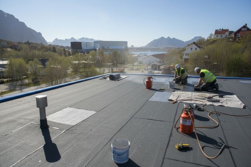 Flat Roof Replacement in Bristol, VT