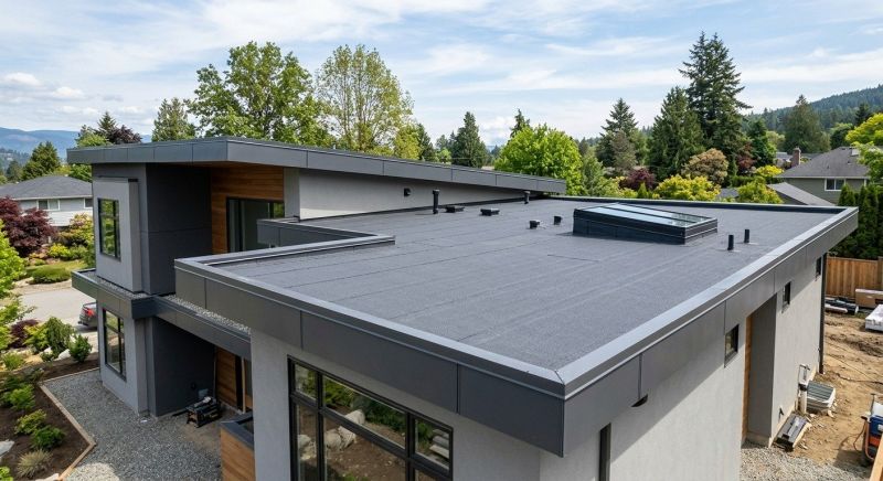 Flat Roof Replacement in Essex Junction, VT