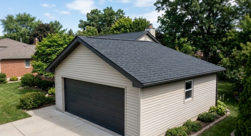 Garage Roof Installation in South Burlington, VT