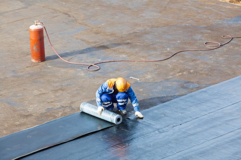 Single Ply Roof Installation in Williston, VT