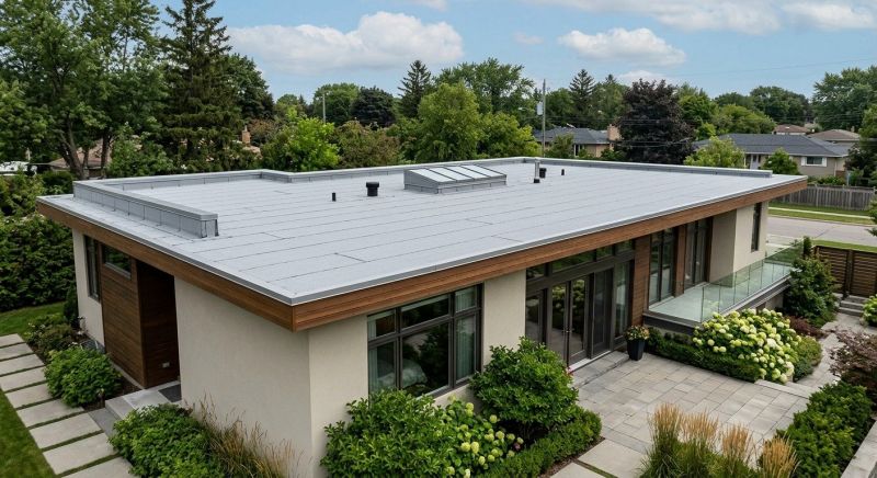 Single Ply Roof Installation in Williston, VT