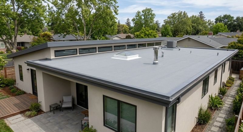 Single Ply Roof Replacement in Franklin County, VT