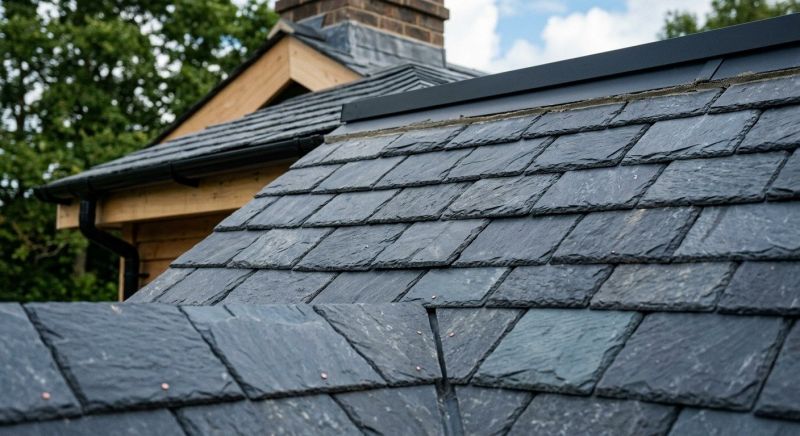 Slate Roof Construction in Colchester, VT