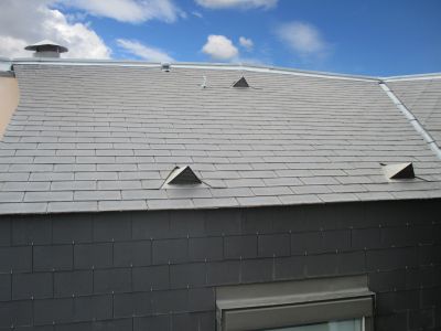 Slate Roof Installation in Milton, VT