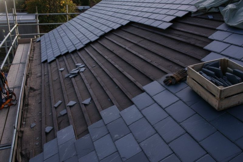 Slate Roof Replacement in Bristol, VT