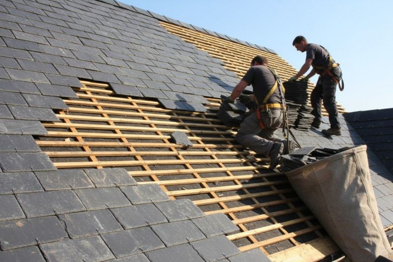 Slate Roof Replacement in Burlington, VT