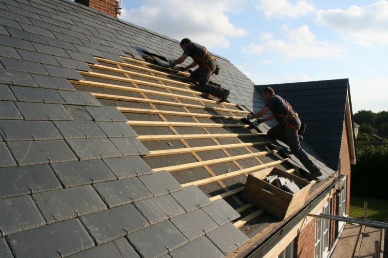 Slate Roof Replacement in Colchester, VT