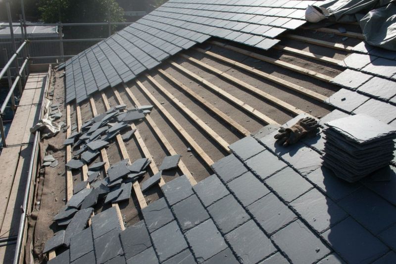 Slate Roof Replacement in Williston, VT