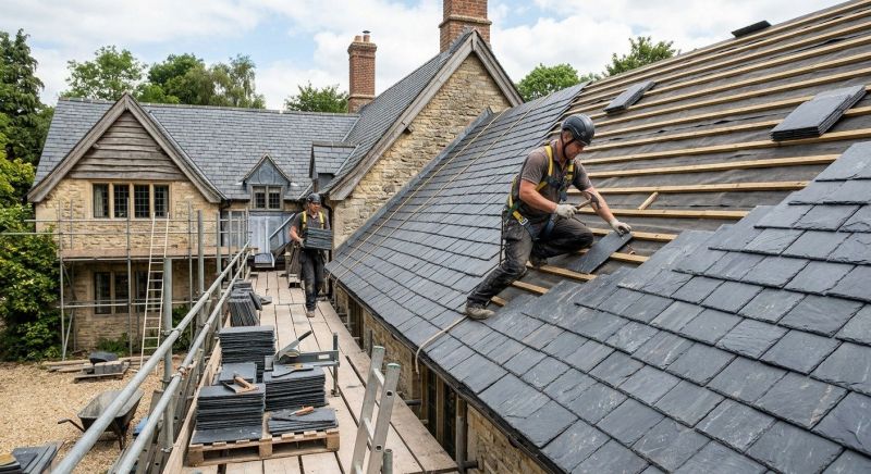 Slate Roofing Service in South Burlington, VT