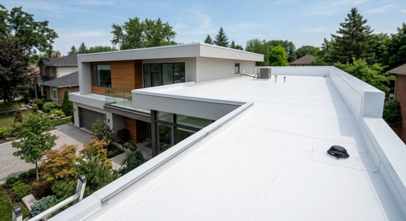 Tpo Roof Installation in Burlington, VT