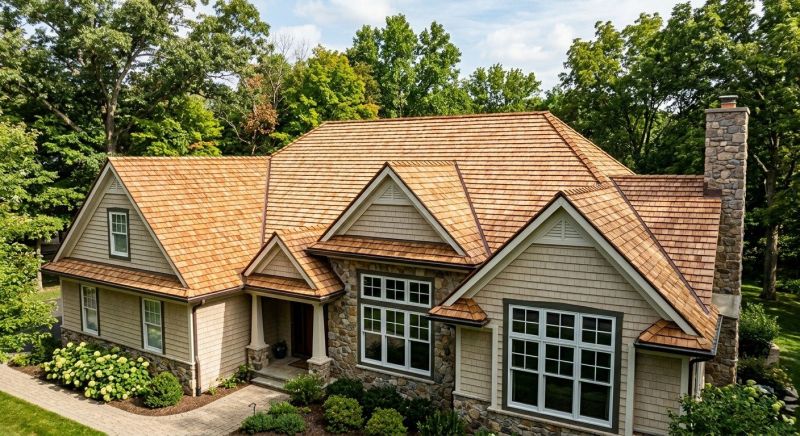 Wood Roofing Installation in South Burlington, VT