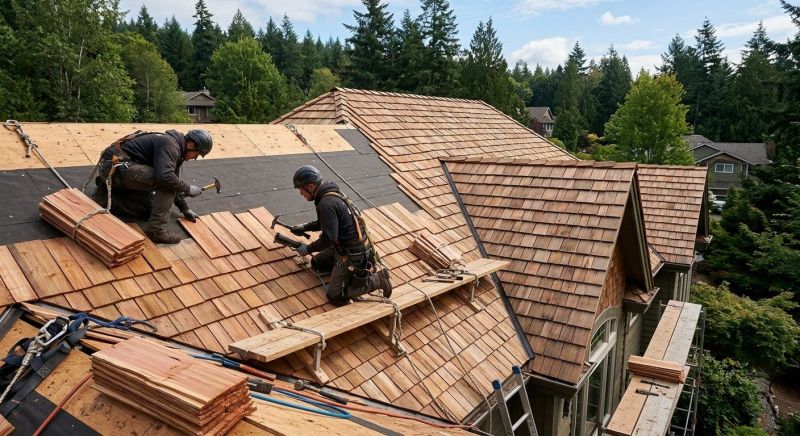 Wood Roofing Installation in Willsboro, NY