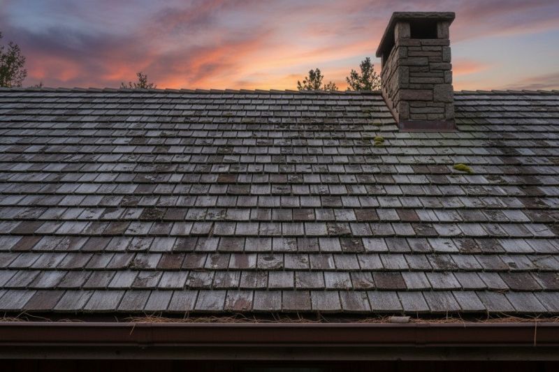 Wood Shake Roof Replacement in Jeffersonville, VT