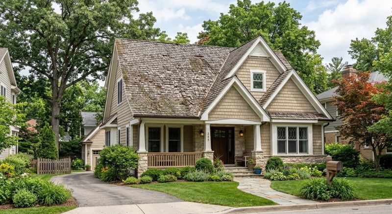 Wood Shake Roof Replacement in Williston, VT